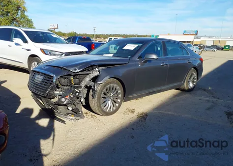 2017 Genesis G90 3.3T Premium из США, поврежденный, VIN KMHG34JA6HU027207
